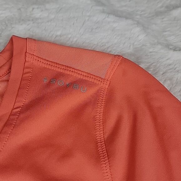 SOYBU Long Sleeve Tangerine Athletic Shirt [SIZE MEDIUM]‎ - Picture 2 of 5